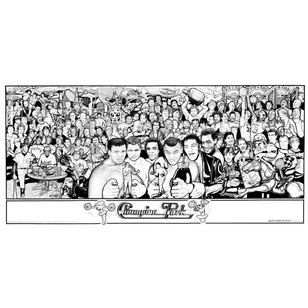 LAMINATED HOWARD TEMAN POSTER 48X90CM NEW LICENSED SPORT CHAMPION PARK LAMINATED HOWARD TEMAN POSTER 48X90CM NEW LICENSED SPORT CHAMPION PARK